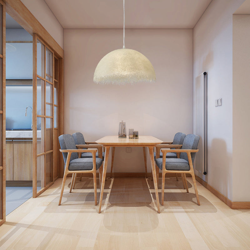 ZNTS Modern Pendant Light – Sleek Resin & Metal LED Lighting