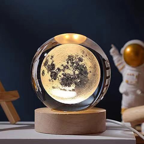 Lumiorb 3D Crystal Light – Creative & Modern Ambient Lighting