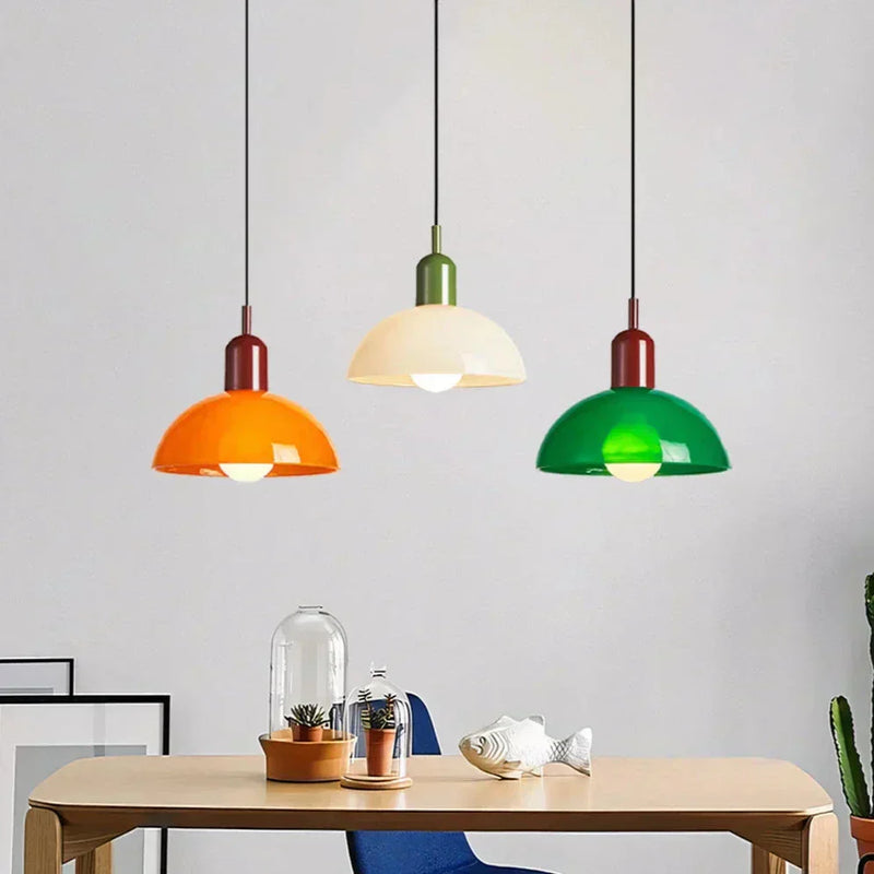 Modern Glass LED Pendant Light – Elegant 40W Design for Contemporary Interiors