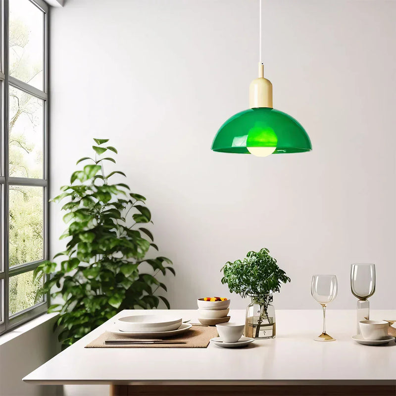 Modern Glass LED Pendant Light – Elegant 40W Design for Contemporary Interiors