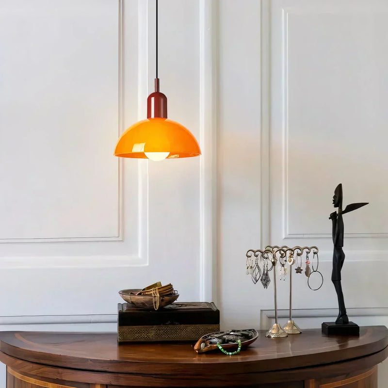 Modern Glass LED Pendant Light – Elegant 40W Design for Contemporary Interiors