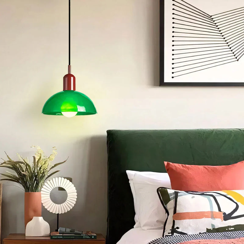 Modern Glass LED Pendant Light – Elegant 40W Design for Contemporary Interiors