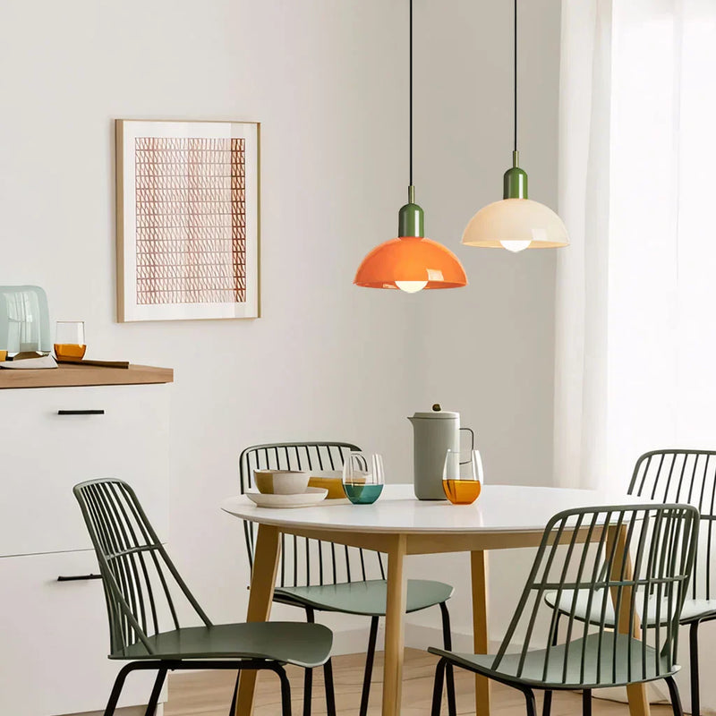 Modern Glass LED Pendant Light – Elegant 40W Design for Contemporary Interiors
