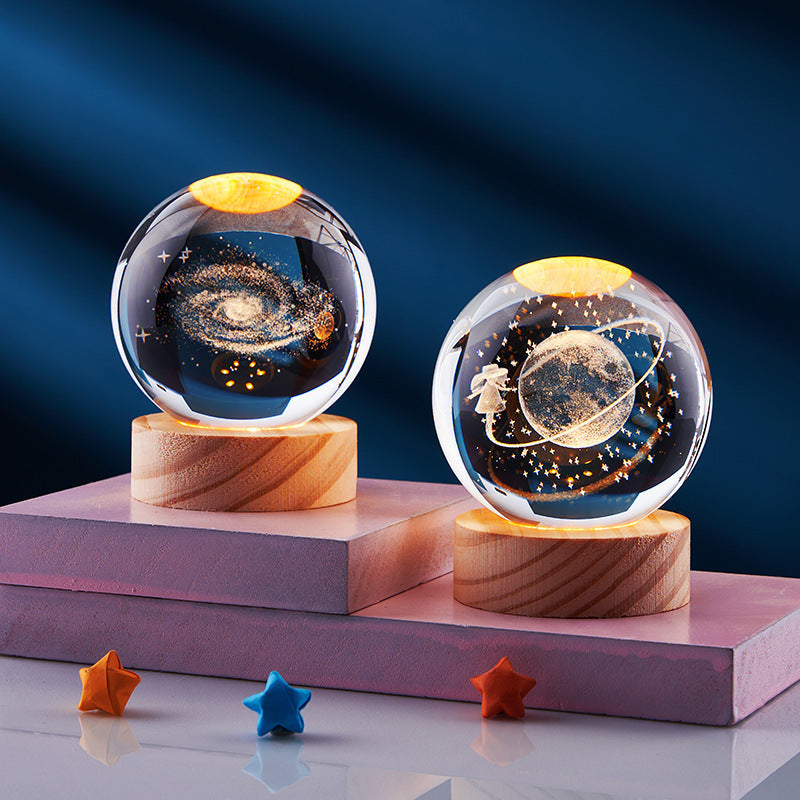 Lumiorb 3D Crystal Light – Creative & Modern Ambient Lighting