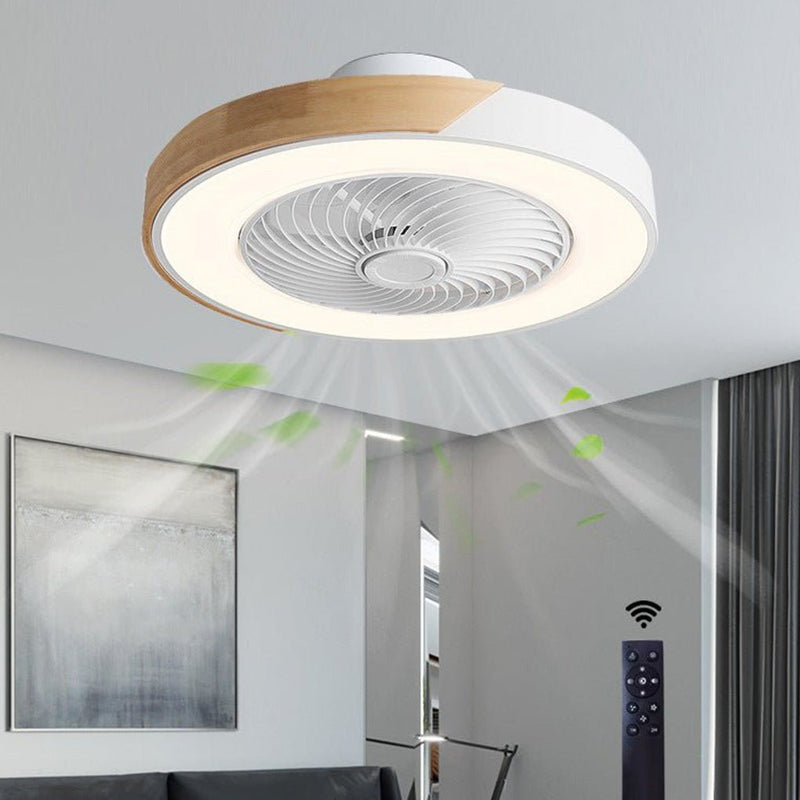 LED Ceiling Fan with Integrated Light – Silent & Energy-Efficient
