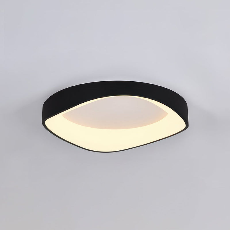 Nordic Artistic LED Ceiling Light – Modern Wood & Metal Design with Soft Illumination