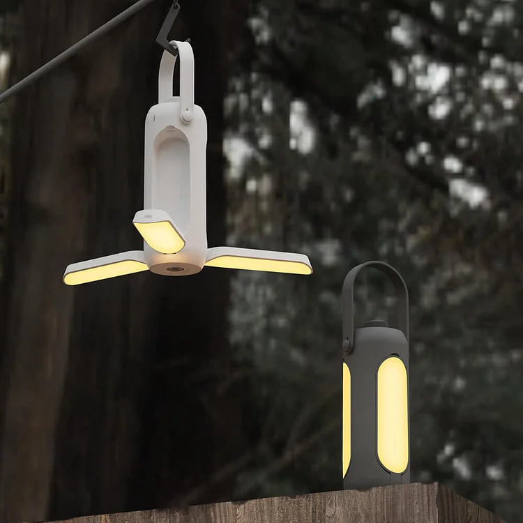 Foldable Camping Lamp – USB Rechargeable Light with 3 Colours & 180h Battery