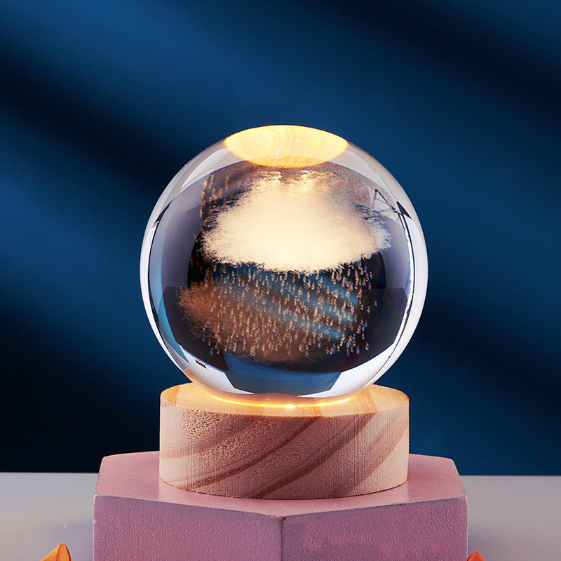Lumiorb 3D Crystal Light – Creative & Modern Ambient Lighting