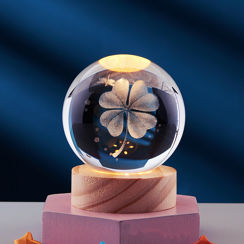 Lumiorb 3D Crystal Light – Creative & Modern Ambient Lighting