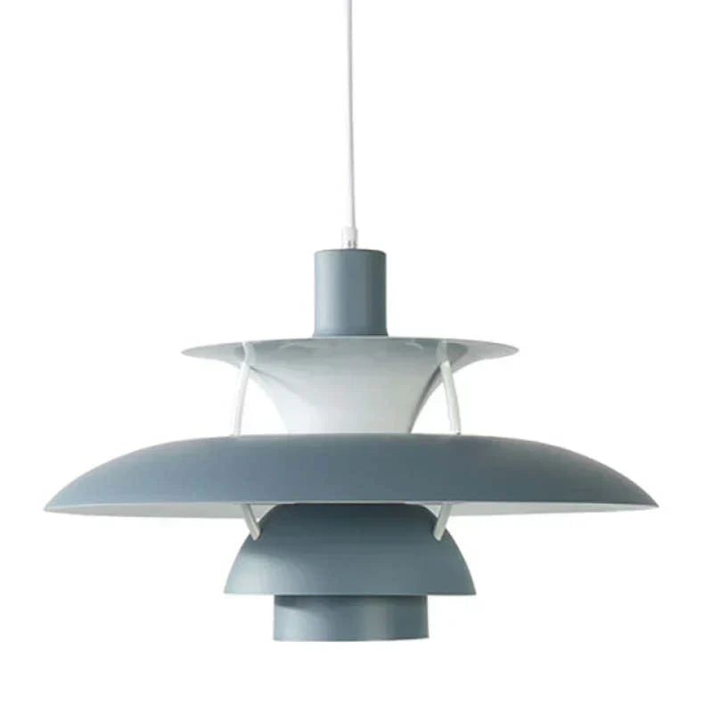 Morandi LED Pendant Lamp – Modern Colored Metal Hanging Light