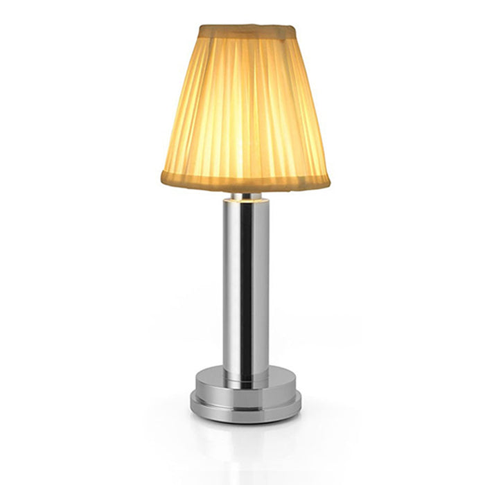 Fabric Table Lamp – Soft Light & Elegant Design for Bedroom or Living Room