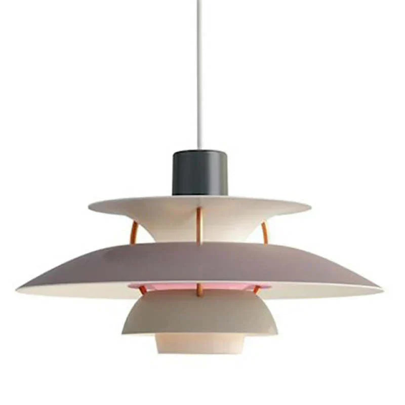 Morandi LED Pendant Lamp – Modern Colored Metal Hanging Light