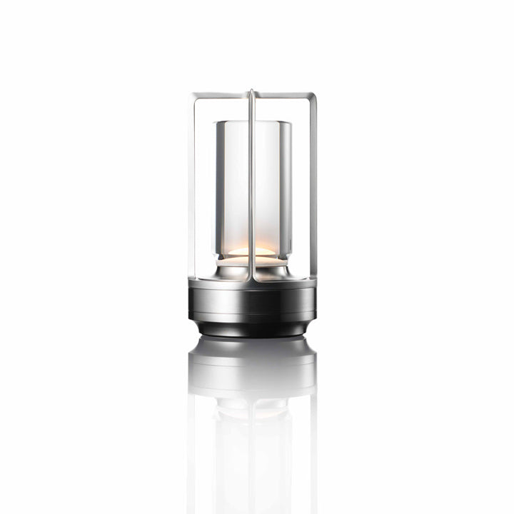 Cordless Crystal Table Lamp – Rechargeable LED Accent Light with Elegant Cut Design