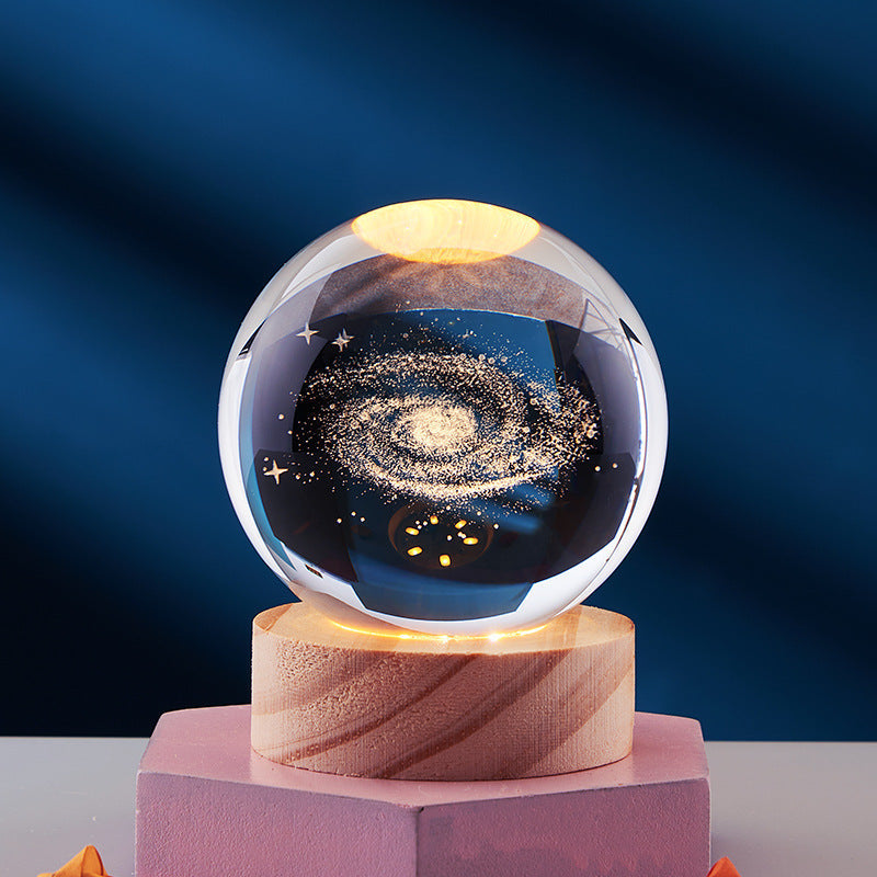 Lumiorb 3D Crystal Light – Creative & Modern Ambient Lighting