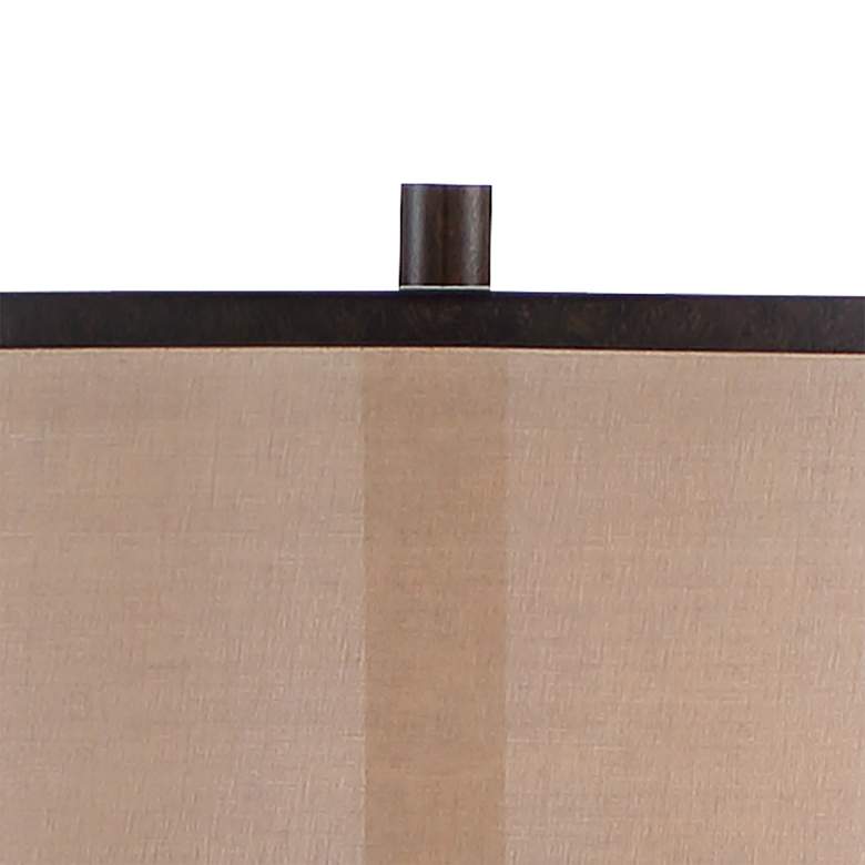 Bronze Double-Shade Floor Lamp