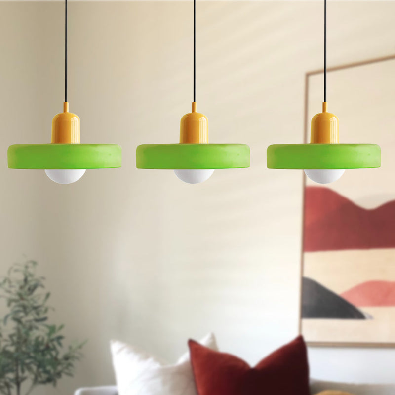 Simple Bauhaus Pendant Light – Elegant Glass Design for Dining & Living Spaces