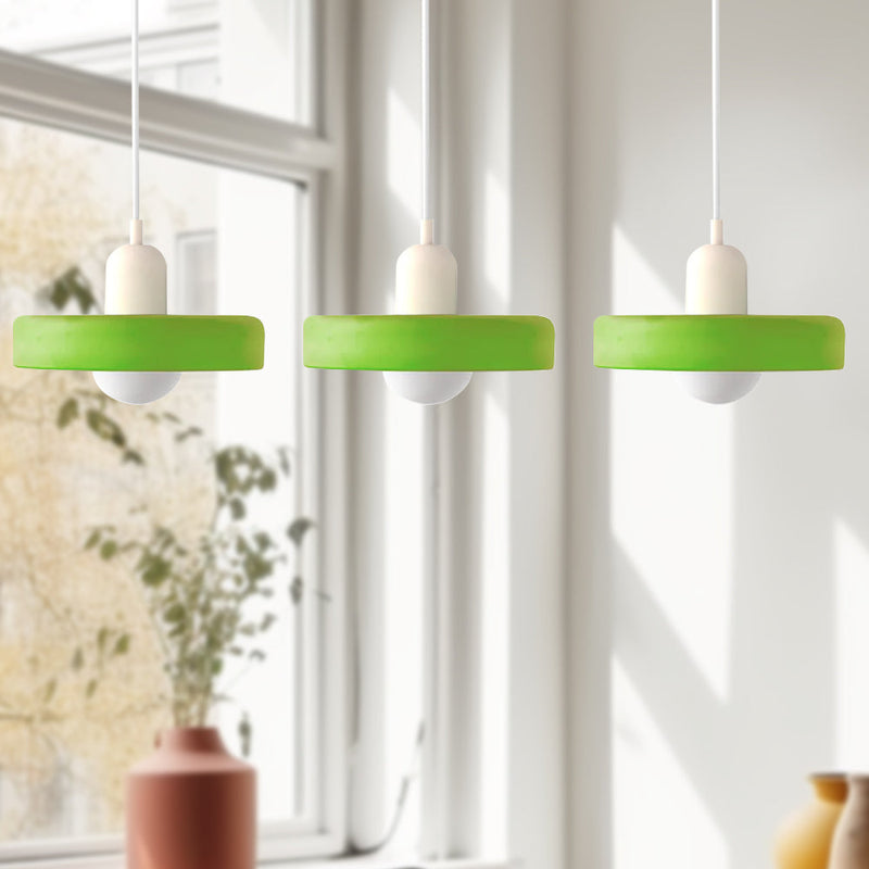 Simple Bauhaus Pendant Light – Elegant Glass Design for Dining & Living Spaces