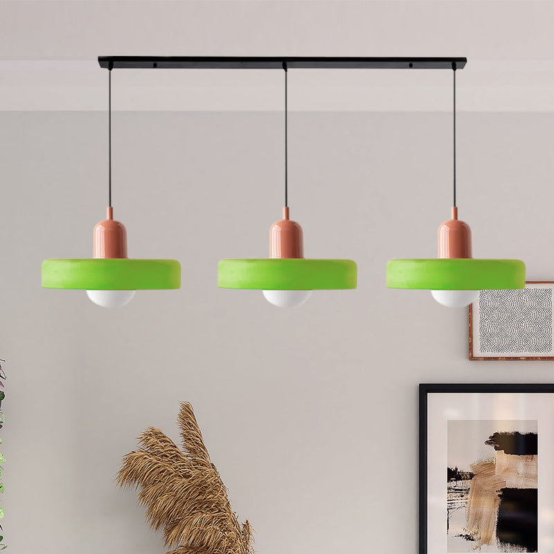 Simple Bauhaus Pendant Light – Elegant Glass Design for Dining & Living Spaces