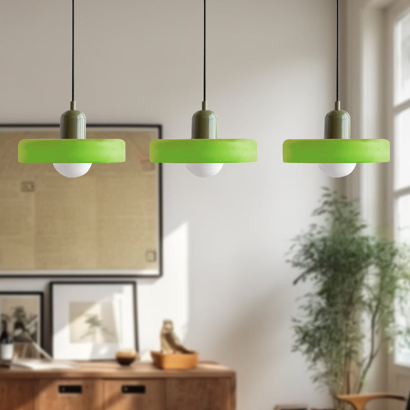 Simple Bauhaus Pendant Light – Elegant Glass Design for Dining & Living Spaces