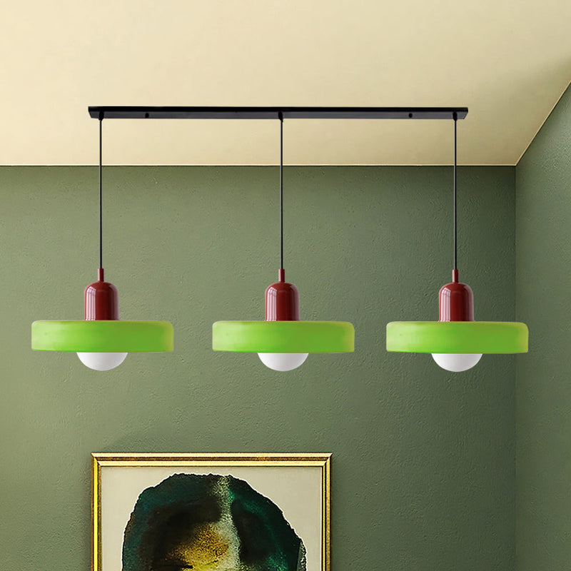 Simple Bauhaus Pendant Light – Elegant Glass Design for Dining & Living Spaces