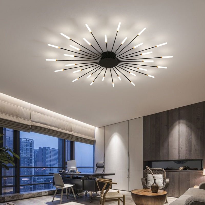 Luxury Modular LED Chandelier – Modern & Elegant Statement Lighting