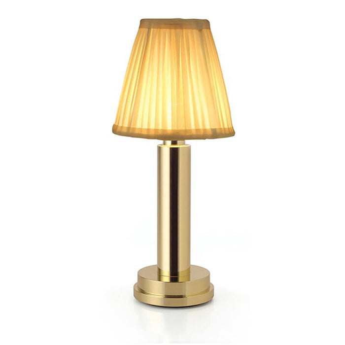 Fabric Table Lamp – Soft Light & Elegant Design for Bedroom or Living Room