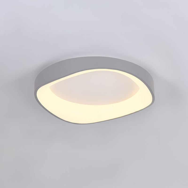Nordic Artistic LED Ceiling Light – Modern Wood & Metal Design with Soft Illumination