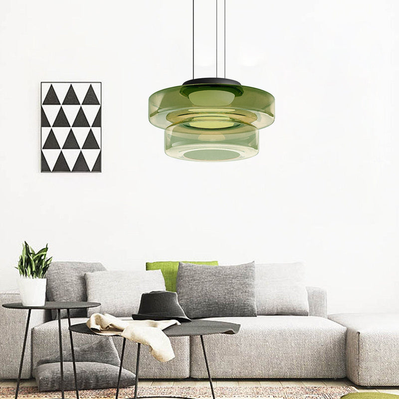 Glass Moon Pendant Light – Elegant & Modular Interior Lighting