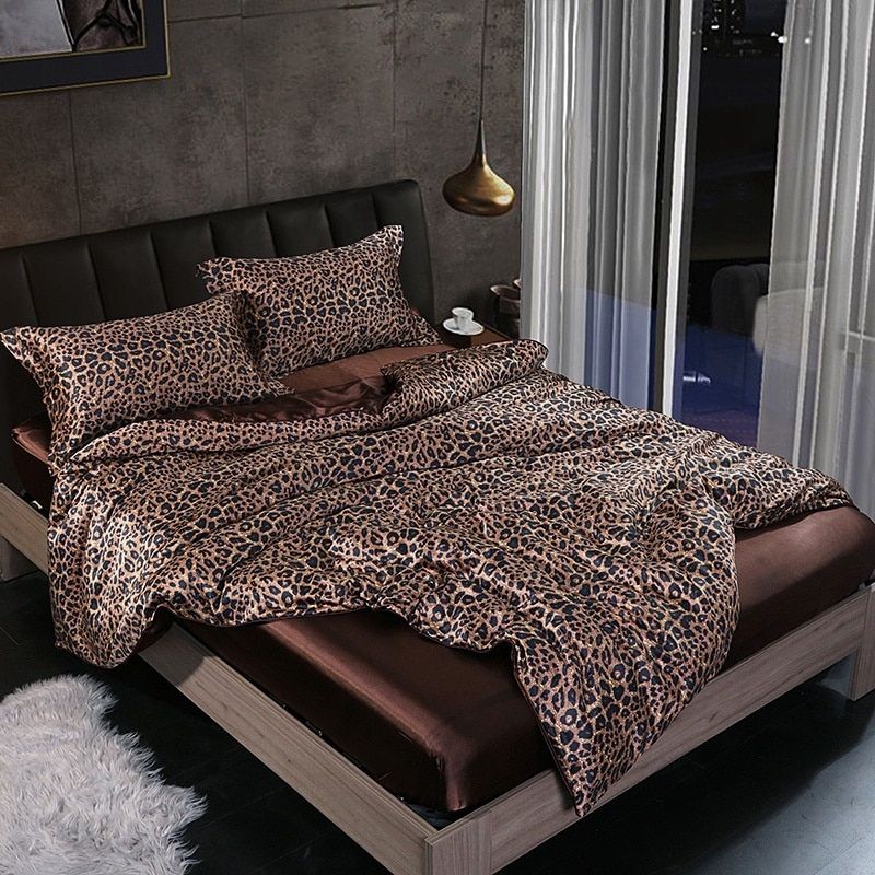Luxury Silk Satin Bedding Set – Duvet Cover & 2 Pillowcases