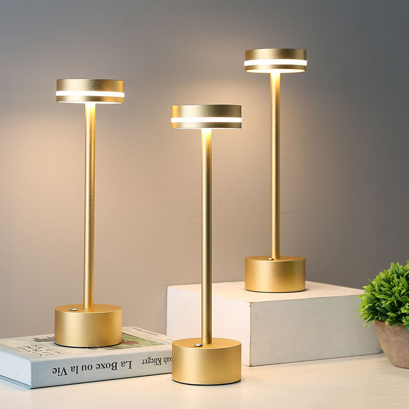 Cordless Table Lamp – Rechargeable Modern LED Light for Home & Outdoor