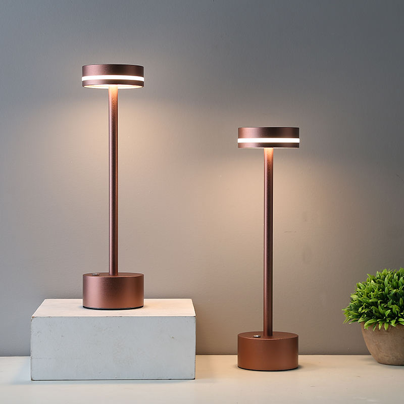 Cordless Table Lamp – Rechargeable Modern LED Light for Home & Outdoor