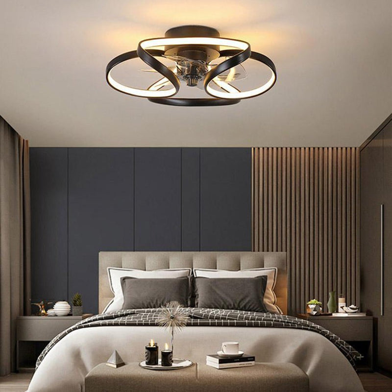 Modern Ceiling Fan Light – 2-in-1 LED Lighting & Ventilation