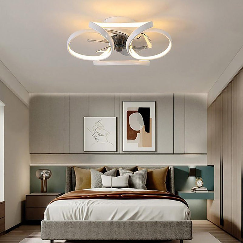 Modern Ceiling Fan Light – 2-in-1 LED Lighting & Ventilation