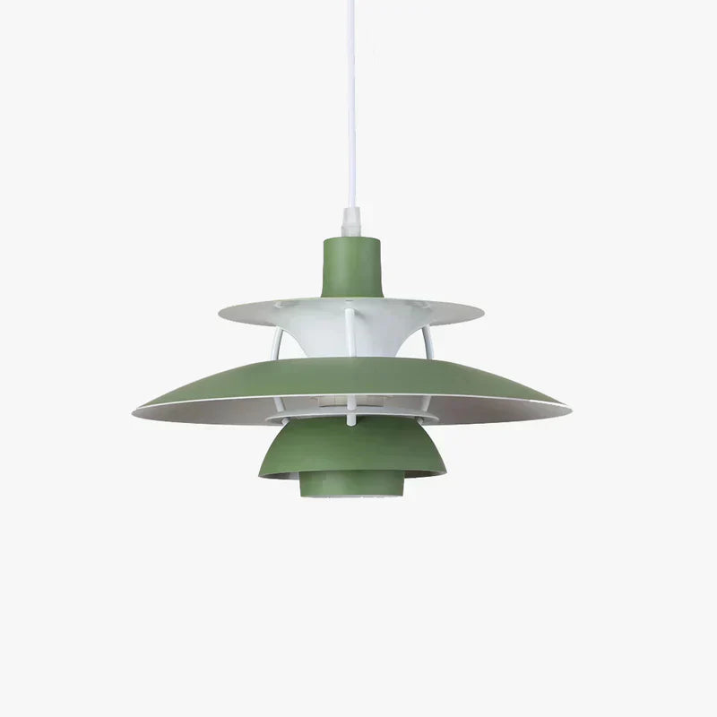 Morandi LED Pendant Lamp – Modern Colored Metal Hanging Light