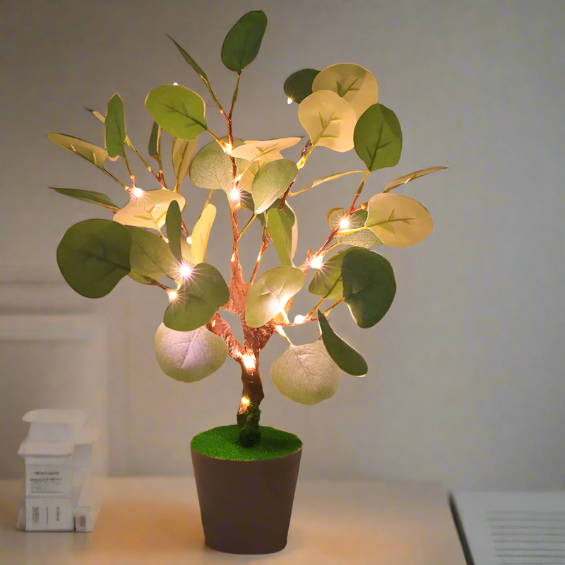 LED Christmas Branch Night Light – USB-Powered Soft Ambient Glow
