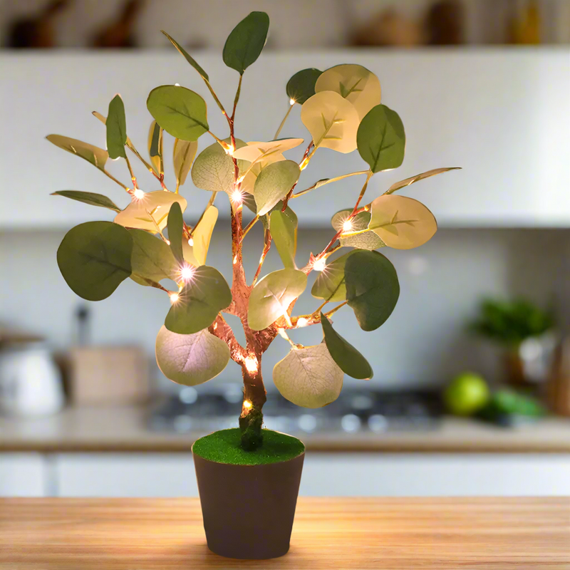 LED Christmas Branch Night Light – USB-Powered Soft Ambient Glow