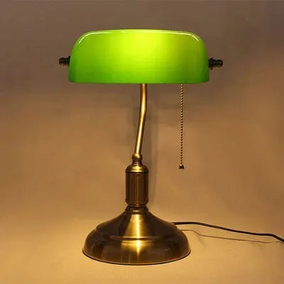 European-Style Glass Table Lamp – Classic Elegance for Any Interior