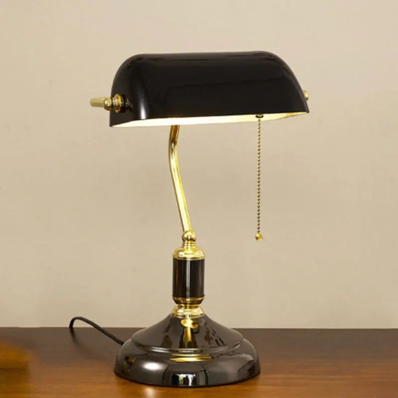 European-Style Glass Table Lamp – Classic Elegance for Any Interior