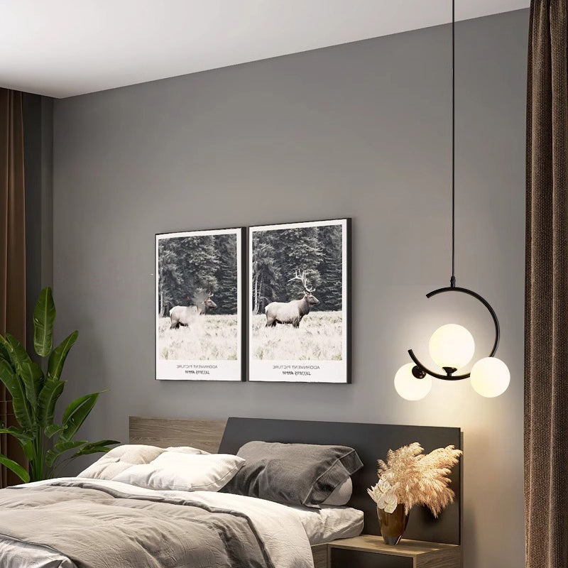Modern LED Pendant Light – Glass & Acrylic Design for Living &amp; Dining Rooms