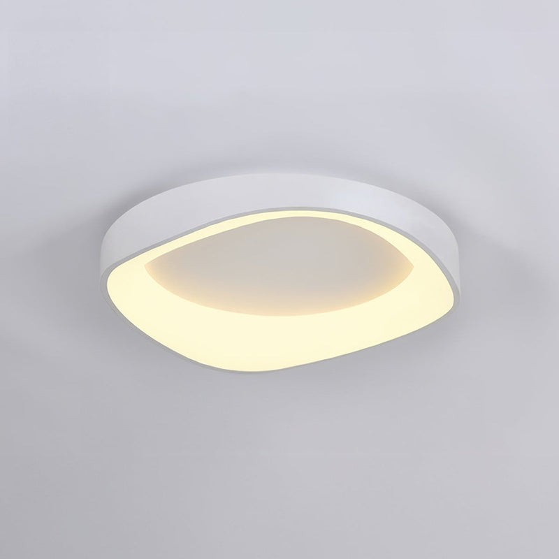 Nordic Artistic LED Ceiling Light – Modern Wood & Metal Design with Soft Illumination